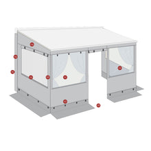 Carica l&#39;immagine nel visualizzatore di Gallery, Veranda Privacy Room Light Fiamma

