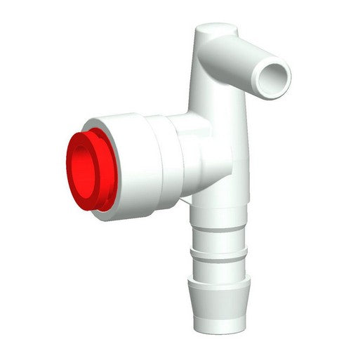 Raccordo acqua calda con sfiato per boiler camper 10mm