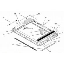 Carica l&#39;immagine nel visualizzatore di Gallery, Ricambi cornice interna oblò Dometic Heki 3 - Heki 3 Plus
