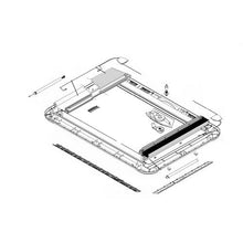 Carica l&#39;immagine nel visualizzatore di Gallery, Ricambi cornice interna oblò Dometic Heki 3 - Heki 3 Plus
