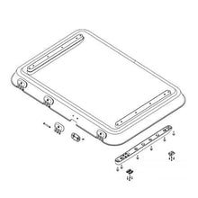 Carica l&#39;immagine nel visualizzatore di Gallery, Ricambi cupola Heki 3 - Heki 3 plus Dometic
