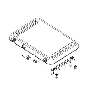 Ricambi oblò Dometic cupola Heki 4 - Heki 4 plus