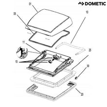 Carica l&#39;immagine nel visualizzatore di Gallery, Ricambi oblò Dometic Mini Heki plus - Mini heki Style
