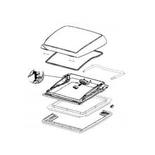 Carica l&#39;immagine nel visualizzatore di Gallery, Ricambi oblò Dometic Mini Heki - Mini heki Plus/Style
