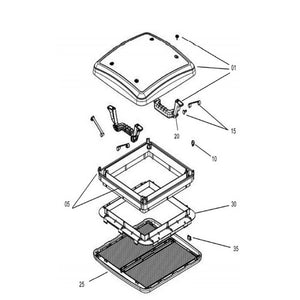 Ricambi oblò Dometic mini Heki S