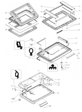 Carica l&#39;immagine nel visualizzatore di Gallery, Ricambi oblò Dometic Heki 1
