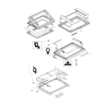 Carica l&#39;immagine nel visualizzatore di Gallery, Ricambi oblò Dometic Heki 1
