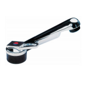 Rubinetto miscelatore De Luxe automatico 12v con canna orientabile e abbattibile