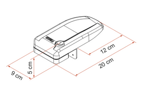 Safe Door Magnum Frame serratura Fiamma
