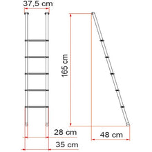 Carica l&#39;immagine nel visualizzatore di Gallery, Scaletta deluxe 5b per mansarde e cuccette

