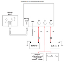 Carica l&#39;immagine nel visualizzatore di Gallery, Dual battery Switch II - Gestore batterie
