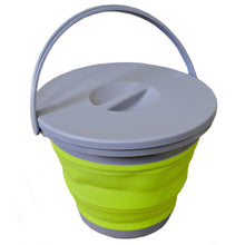 Carica l&#39;immagine nel visualizzatore di Gallery, Secchio pieghevole in silicone 5L

