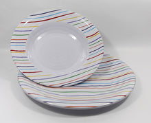 Carica l&#39;immagine nel visualizzatore di Gallery, Set piatti in melamina per camper mod. Stripes

