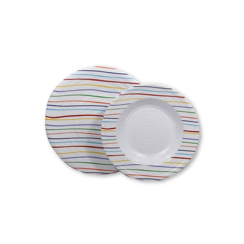 Set piatti in melamina per camper mod. Stripes