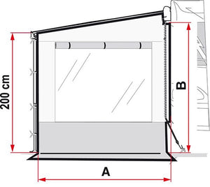 Side W Pro Caravanstore XL Fiamma