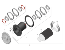 Carica l'immagine nel visualizzatore di Gallery, Ricambi sistema scarico a parete Truma Vario Heat ECO - 64 L
