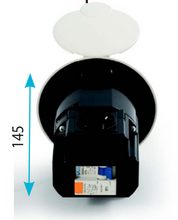 Carica l&#39;immagine nel visualizzatore di Gallery, Misura retro Spina elettrica esterna 230V/16A con salvavita camper
