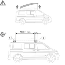 Carica l&#39;immagine nel visualizzatore di Gallery, Kit F35 VW T5 california dal 2003
