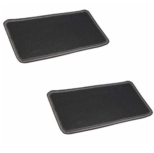 Tappeti Auto J&J AUTOMOTIVE Su Misura Per Ducato 2006-2014 | Set 4 Pezzi Anteriori E Posteriori | Velluto Tessuto Con Fondo Antiscivolo | Rinforzo Zona Pedali