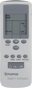 Telecomando climatizzatore Truma Saphir Compact con display per controllo temperatura camper