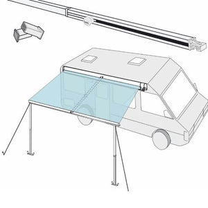 tendi telo Rafter Fiamma scheda tecnica