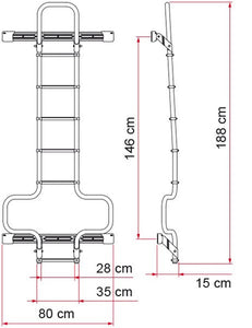 Scaletta Fiamma Deluxe DJ Ducato > 2006
