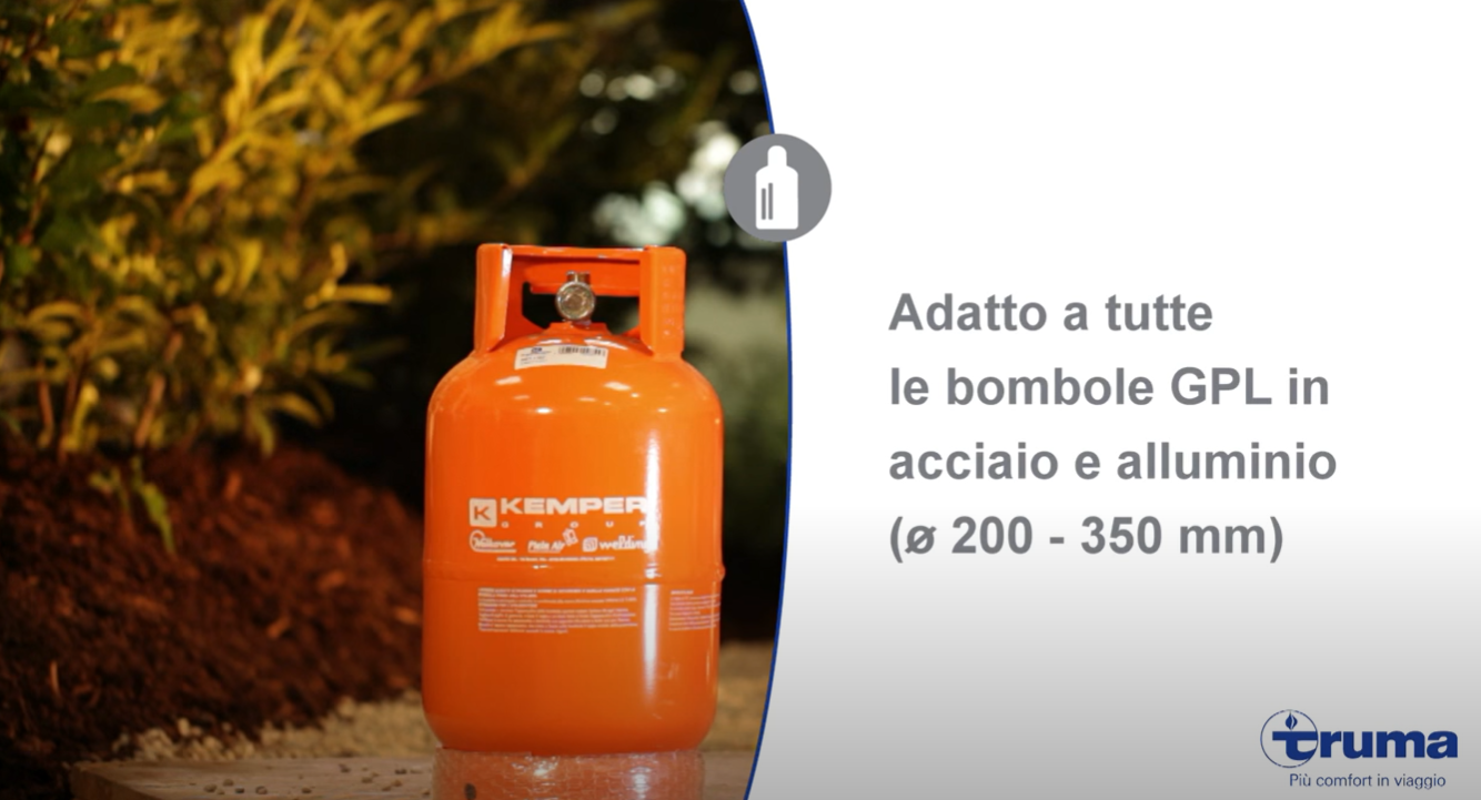 INDICATORE DI LIVELLO BOMBOLE GAS TRUMA LEVEL CHECK CAMPER
