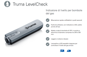 Truma - level check - indicatore di livello bombole del gas