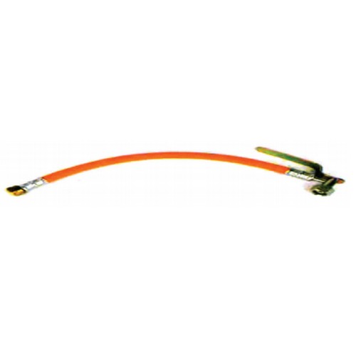 Tubo gas in gomma alta pressione 40cm