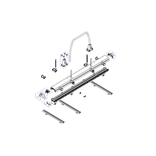 Ricambi portabici a parete Thule Veloslide